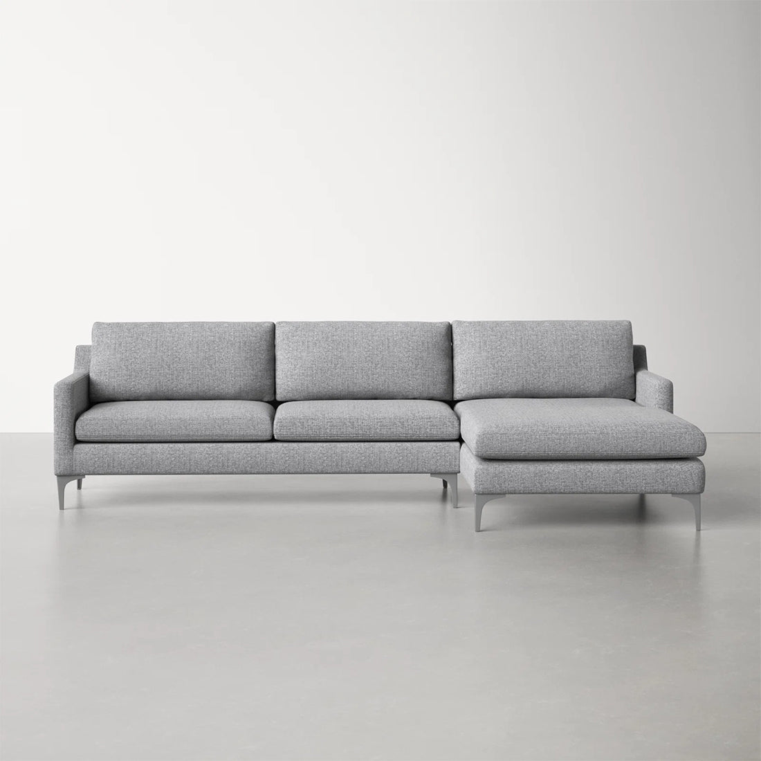 Torque - Franco 4 Seater Fabric L Shape Sofa for Living Room | Bedroom | Office - Torque India