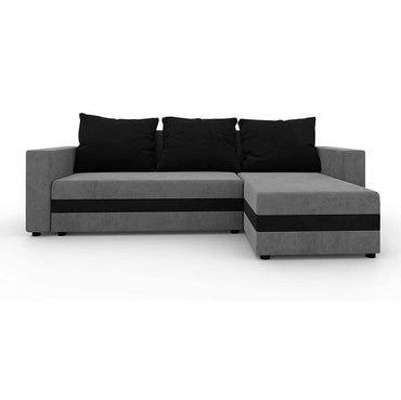Torque India Adrain 4 Seater L Shape Sofa For Living Room - TorqueIndia