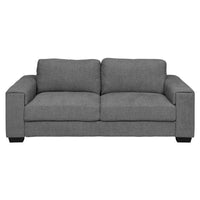 Torque India Albury 3 Seater Sofa for Living Room (Grey) | 3 Seater Sofa - TorqueIndia