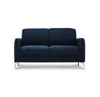 Torque India Amesbury 2 Seater Fabric Sofa For Living Room - Blue - TorqueIndia