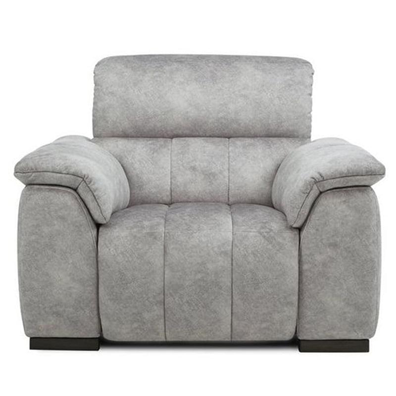Torque India Casanoy 1 Seater Fabric Sofa for Living Room | 1 Seater Fabric Sofa - TorqueIndia