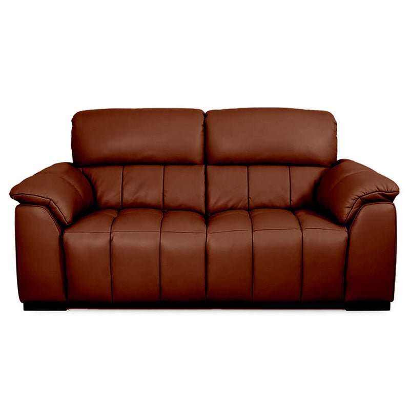 Torque India Casanoy 2 Seater Leather Sofa for Living Room | 2 Seater Leather Sofa - TorqueIndia