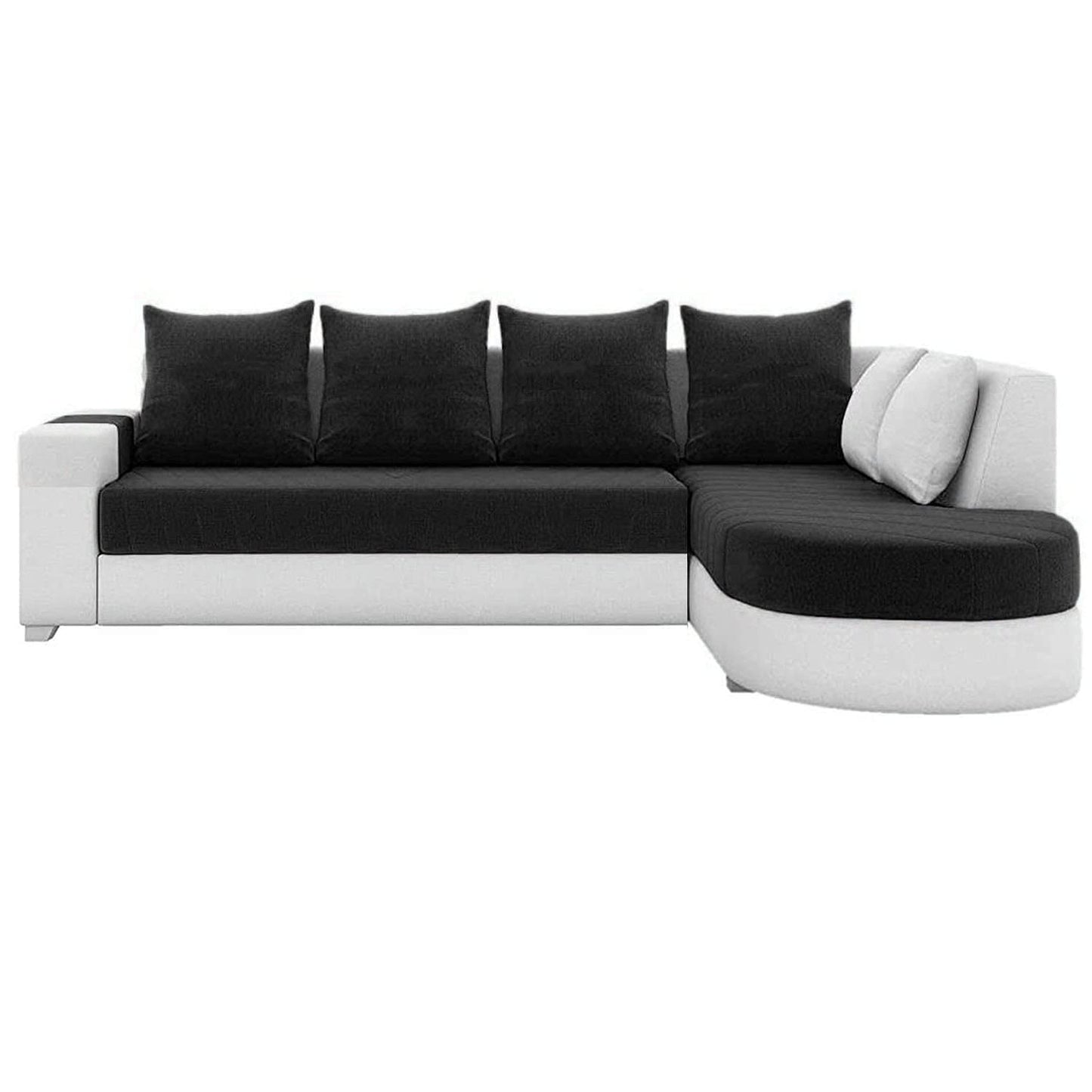 Torque India Christie 6 Seater L Shape Corner Sofa for Living Room | 6 Seater L Shape Sofa - Torque India