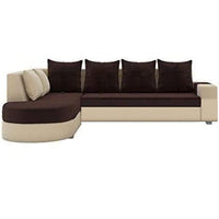 Torque India Christie 6 Seater L Shape Corner Sofa for Living Room | 6 Seater L Shape Sofa - Torque India