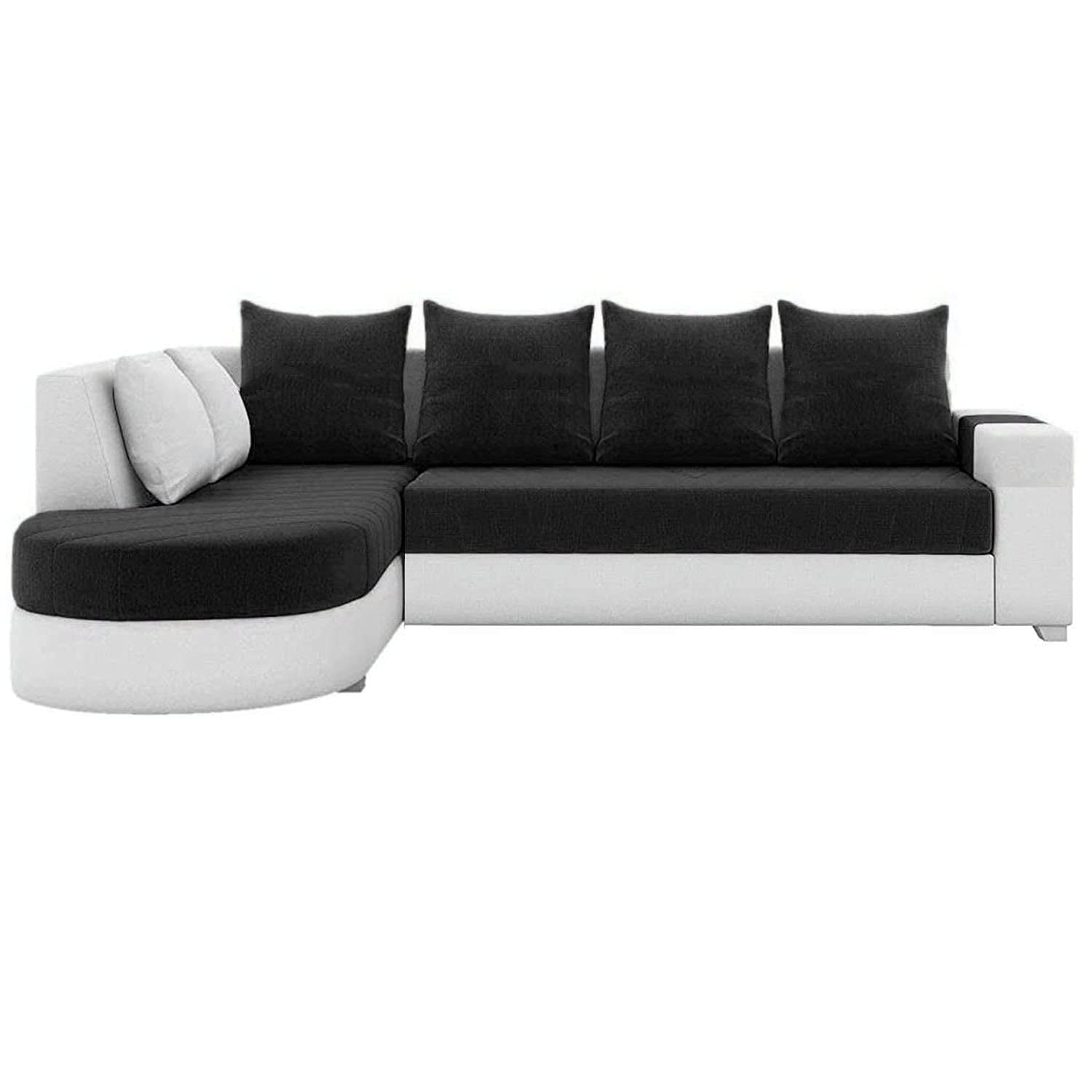 Torque India Christie 6 Seater L Shape Corner Sofa for Living Room | 6 Seater L Shape Sofa - Torque India