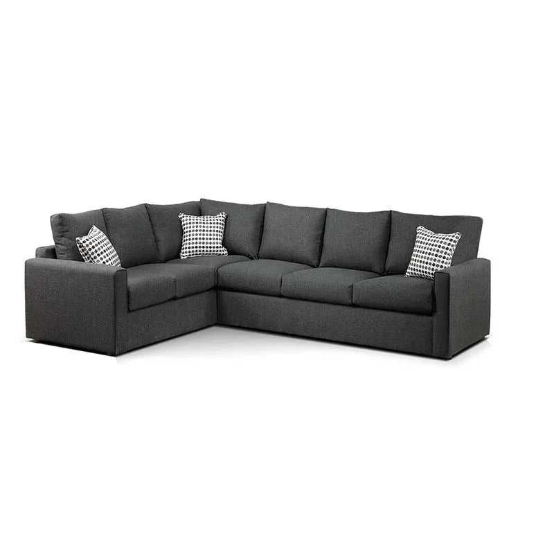 Claypool Seater L Shape Sofa For Living Room Grey