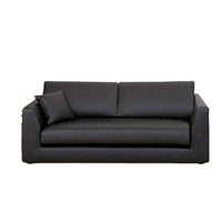 Torque India Flossy 3 Seater Leatherette Sofa For Living Room - TorqueIndia