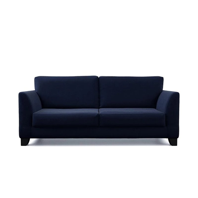 Torque India Frenchie 3 Seater Fabric Sofa For Living Room - TorqueIndia