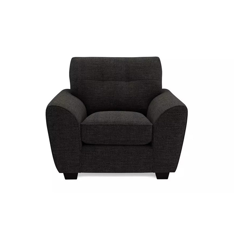 Torque India Hatfield 1 Seater Fabric Sofa for Living Room - TorqueIndia