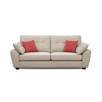 Torque India Hatfield 3 Seater Fabric Sofa for Living Room - TorqueIndia