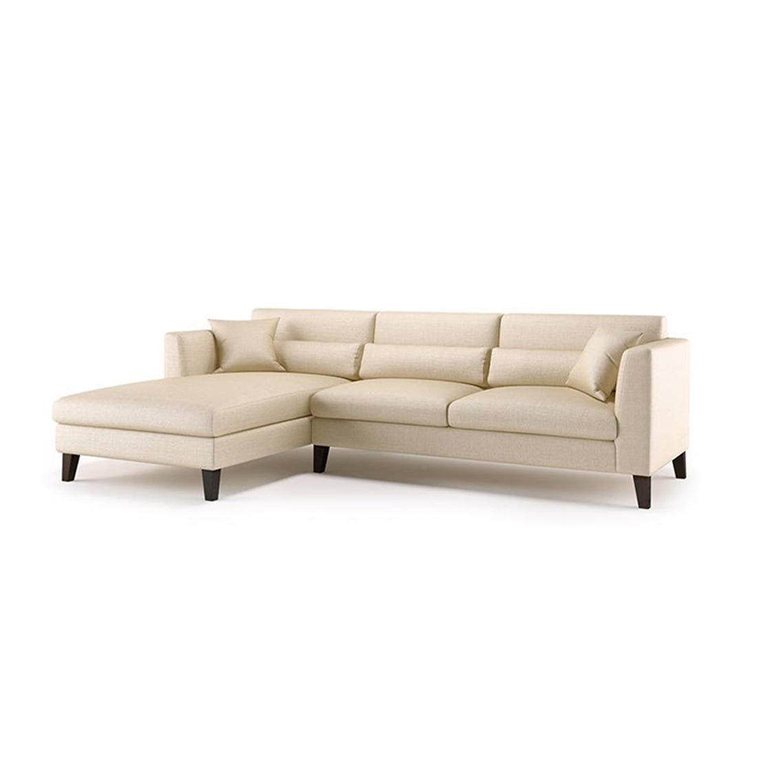 Torque India Hawk 4 Seater L Shape Sofa For Living Room - Torque India