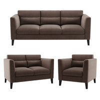 Torque India Hawk 6 Seater L Shape Sofa For Living Room - 3+2+1 - Torque India