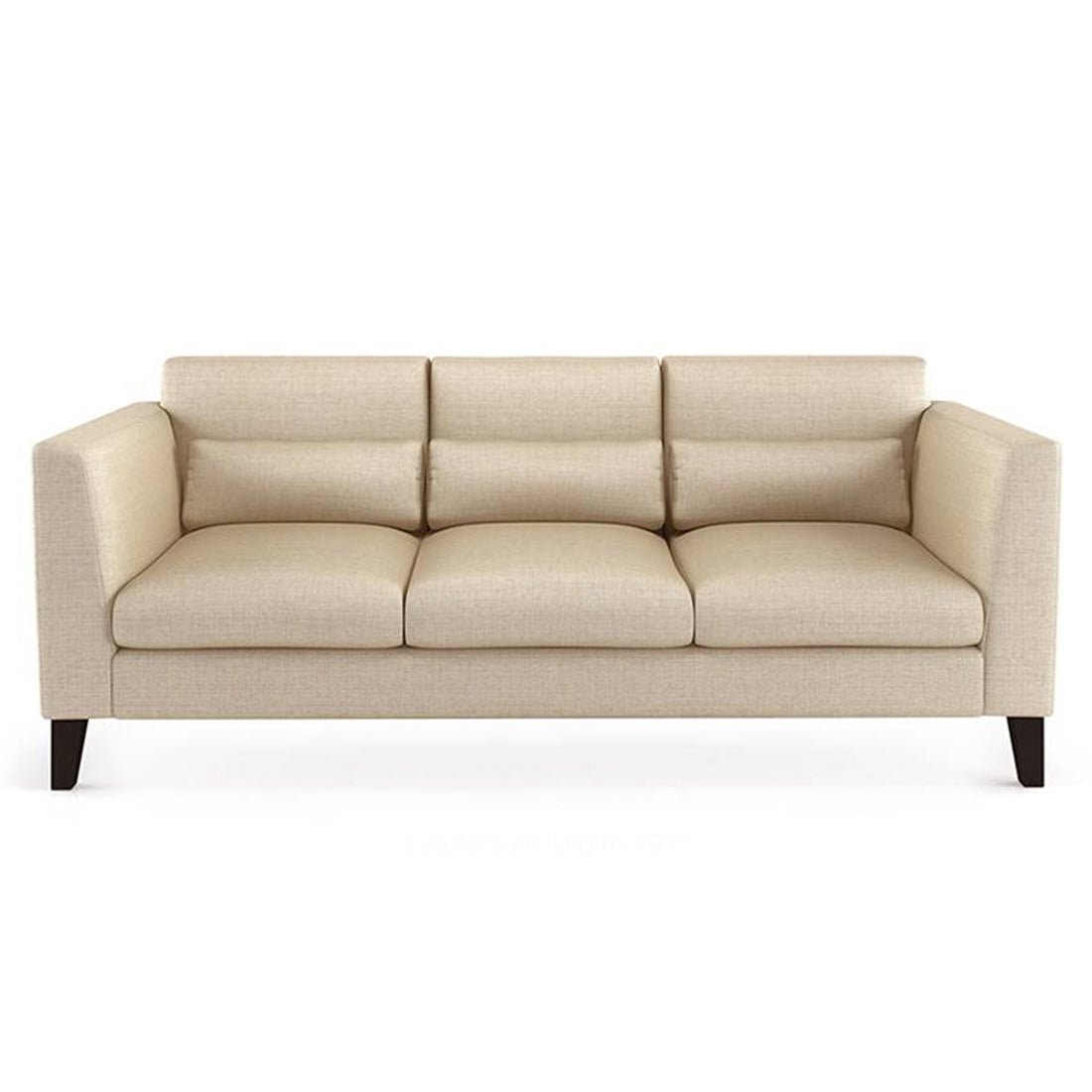 Torque India Hawk 6 Seater L Shape Sofa For Living Room - 3+2+1 - Torque India