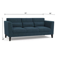 Torque India Hawk 6 Seater L Shape Sofa For Living Room - 3+2+1 - Torque India