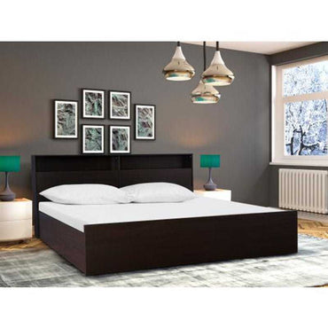 Torque India Jack Queen Size Bed With Box Storage For Bedroom - TorqueIndia