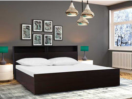 Torque India Jack Queen Size Bed With Box Storage For Bedroom - Torque India