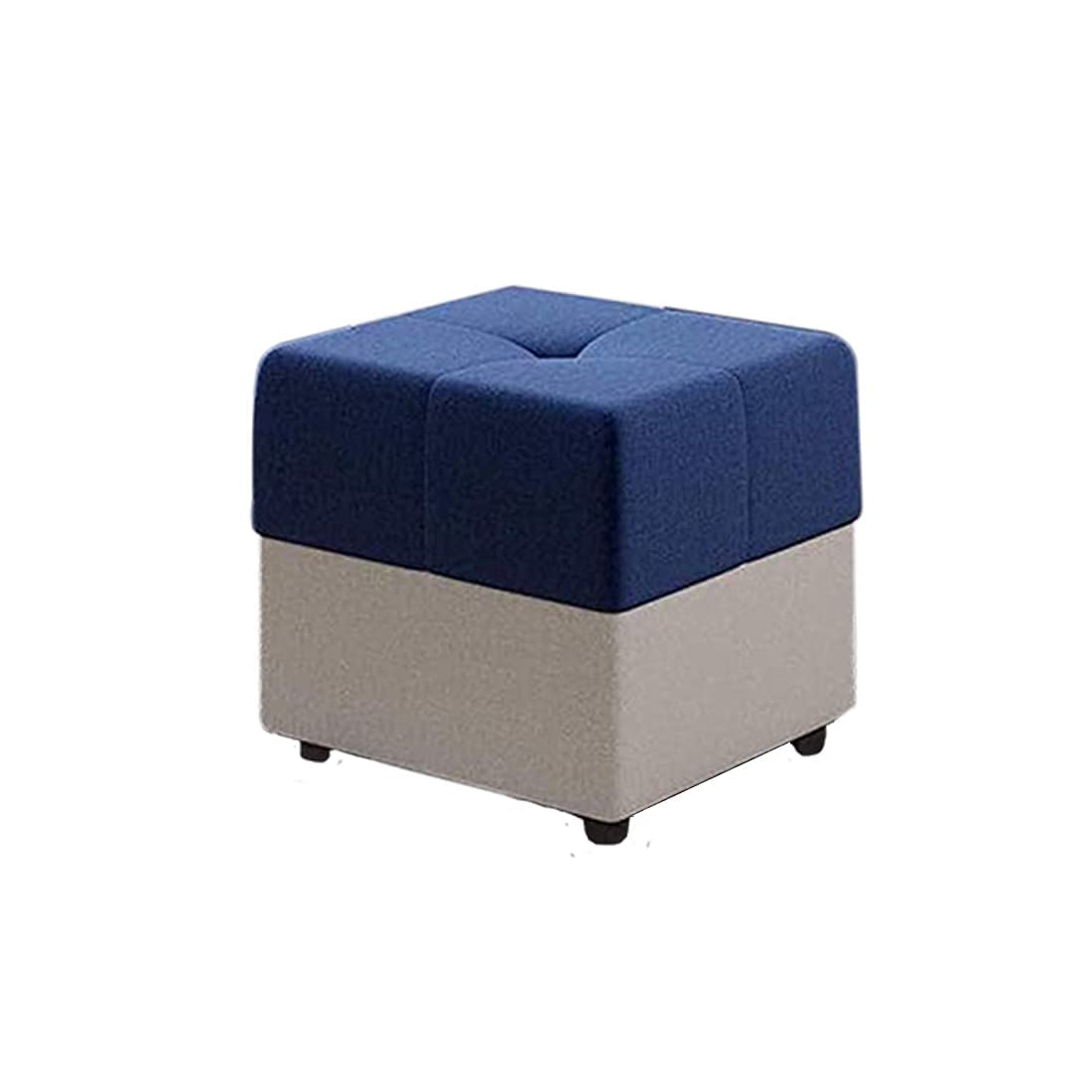 Torque India Jamestown Square Shape Ottoman Pouffes - TorqueIndia