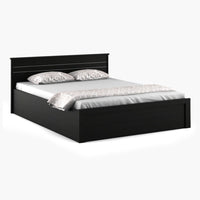 Torque India Johan King Size Bed With Box Storage For Bedroom (Brown) - Torque India