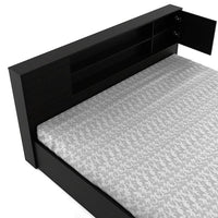 Torque India Lucy King Size Bed With Storage For Bedroom (Brown) - Torque India