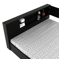 Torque India Lucy King Size Bed With Storage For Bedroom (Brown) - Torque India
