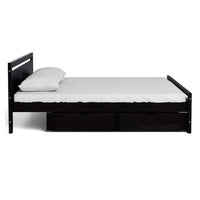 Torque India Mathew Queen Size Bed With Drawer Storage For Bedroom - Torque India