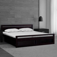 Torque India Mathew Queen Size Bed With Drawer Storage For Bedroom - Torque India