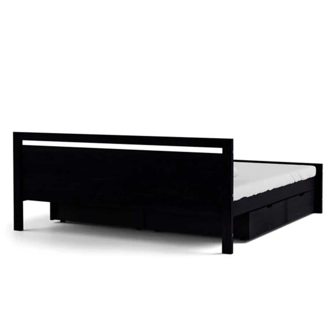 Torque India Mathew Queen Size Bed With Drawer Storage For Bedroom - Torque India