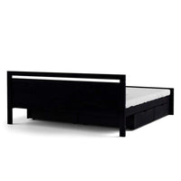Torque India Mathew Queen Size Bed With Drawer Storage For Bedroom - Torque India
