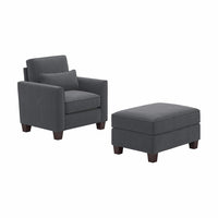 Torque India Moscow 1 Seater Fabric Sofa For Living Room - Torque India