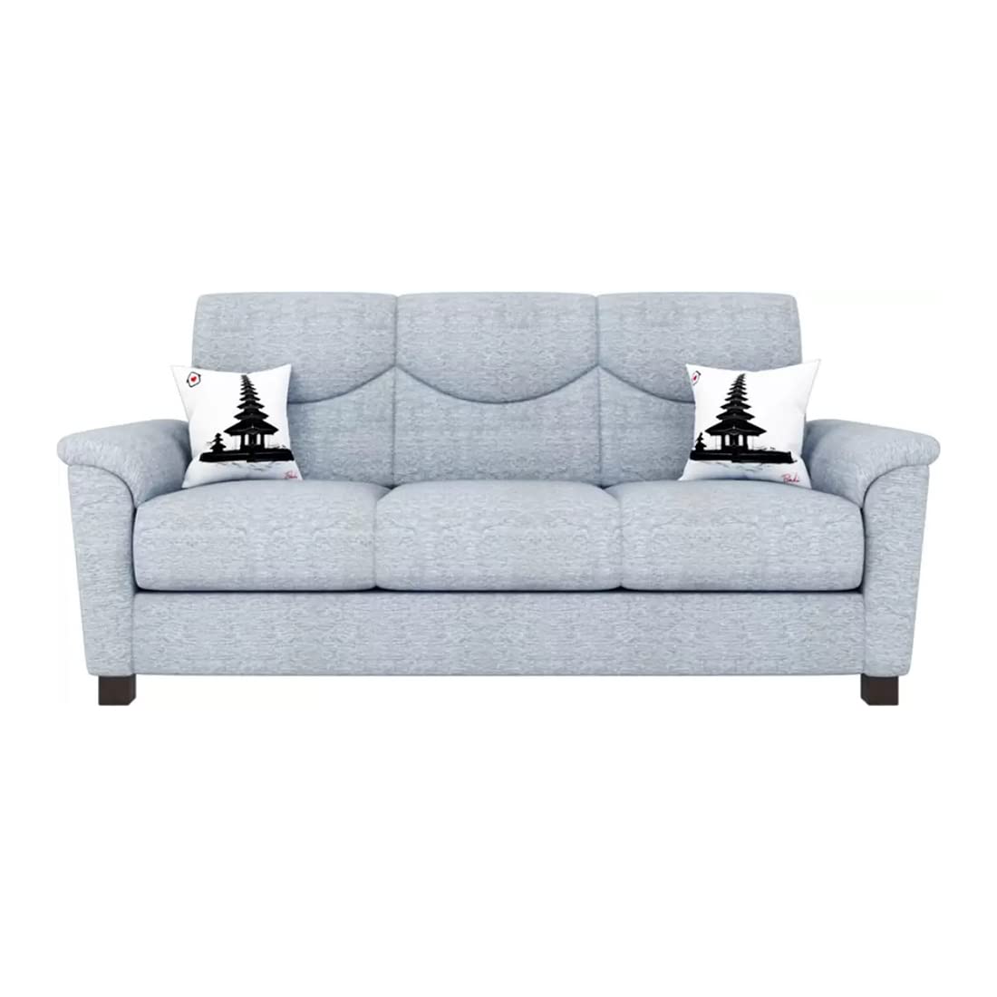 Torque India Nuevo 3 Seater Fabric Sofa | Furniture for Living Room And Office | 3 Seater Fabric Sofa - Torque India