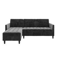 Torque India Quincy 4 Seater Fabric L Shape Sofa For Living Room - TorqueIndia