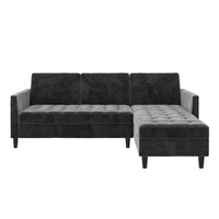 Torque India Quincy 4 Seater Fabric L Shape Sofa For Living Room - TorqueIndia