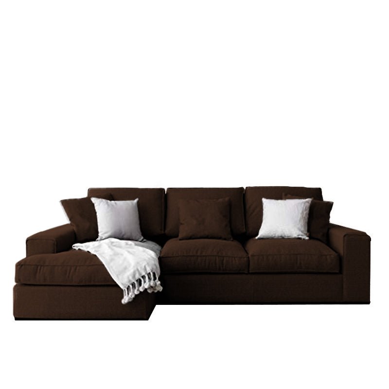 Torque India Reiko L-Shape 4 Seater Sofa for Living Room | L Shape 4 Seater Sofa - TorqueIndia