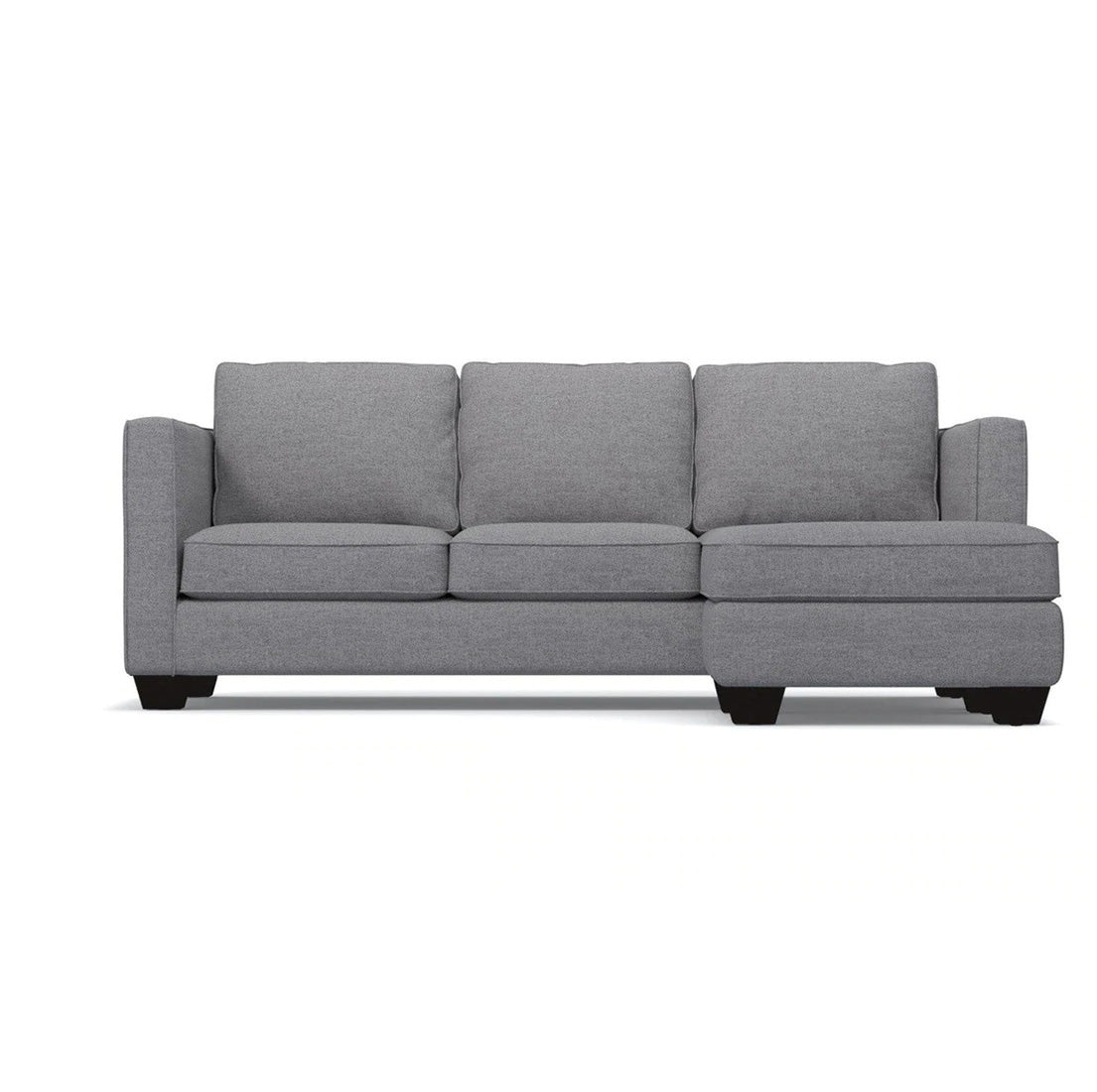 Torque India Richmond 3 Seater L Shape Fabric Sofa With Ottoman - TorqueIndia