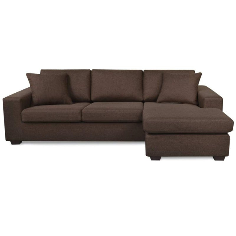 Torque India Ronaldo 4 Seater L Shape Sofa For Living Room - TorqueIndia