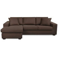 Torque India Ronaldo 4 Seater L Shape Sofa For Living Room - Torque India