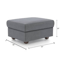 Torque India Rooster 3 Seater Sofa With Ottoman For Living Room - Torque India