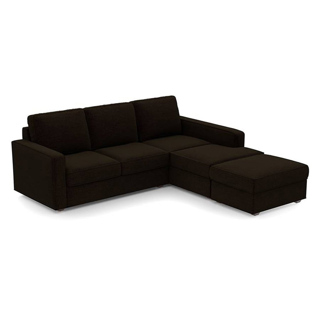 Torque India Rooster 3 Seater Sofa With Ottoman For Living Room - Torque India