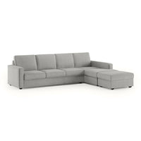 Torque India Rooster 3 Seater Sofa With Ottoman For Living Room - Torque India