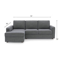 Torque India Rooster 3 Seater Sofa With Ottoman For Living Room - Torque India