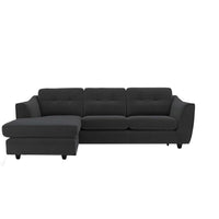 Torque India Silvia 4 Seater Fabric L Shape Sofa For Living Room - TorqueIndia