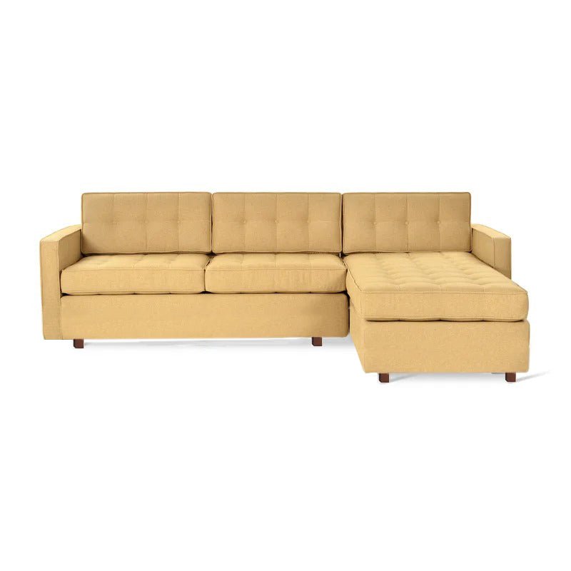 Torque India Skylark 4 Seater L Shape Sofa For Living Room - Beige - TorqueIndia