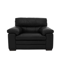 Torque India Slouch 1 Seater Leatherette Sofa For Living Room - TorqueIndia