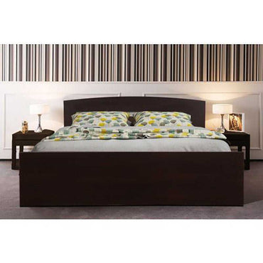 Torque India Stella King Size Bed With Box Storage For Bedroom (Brown) - TorqueIndia
