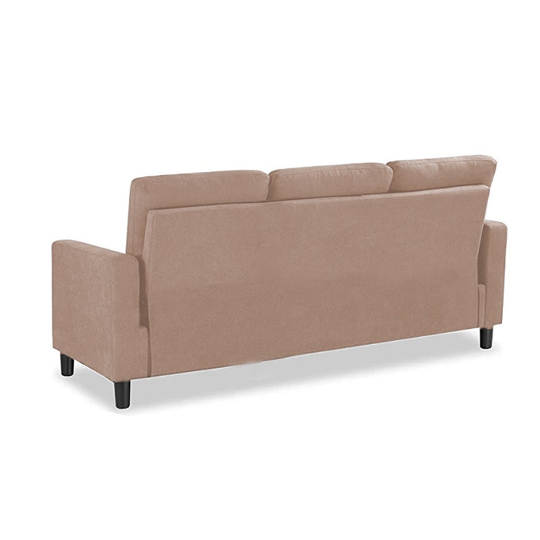 Torque India Swan 3 Seater L Shape Sofa With Ottoman For Living Room - Torque India