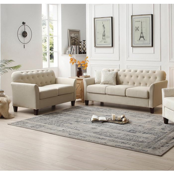 Liana 5 Seater Fabric Sofa Set For