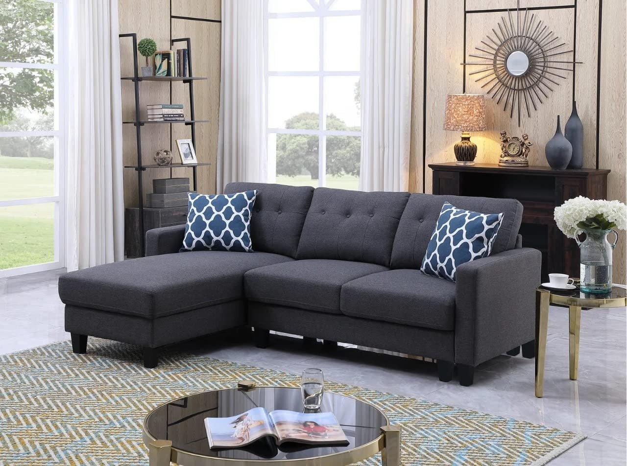 Tred 4 Seater L Shape Sofa Set For Living Room - Torque India