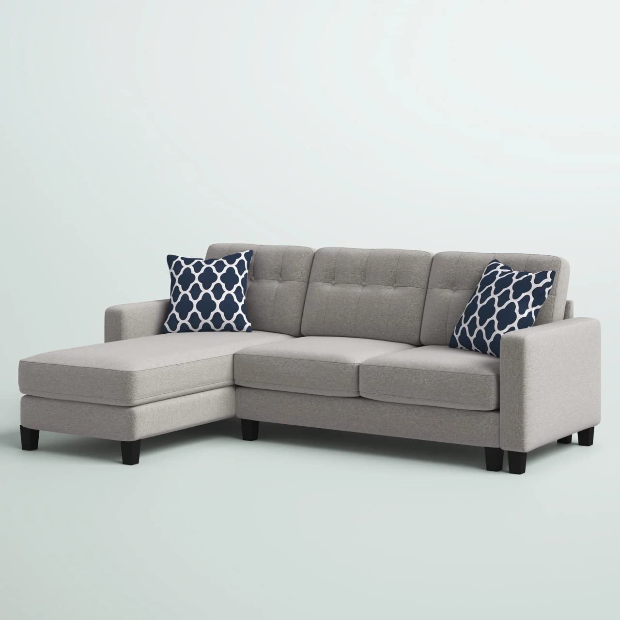 Tred 4 Seater L Shape Sofa Set For Living Room - Torque India