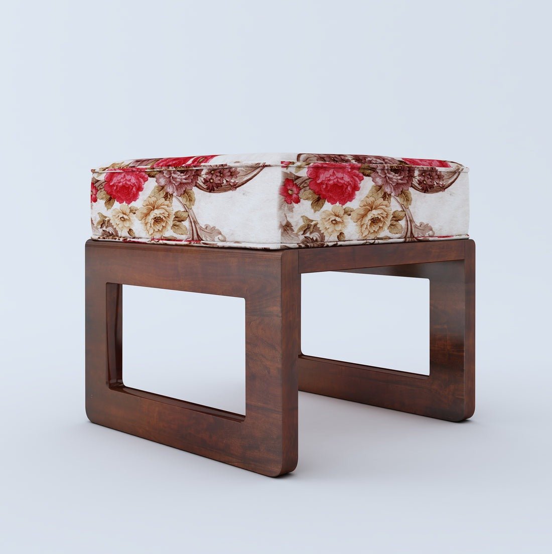Vesta Solid Wood Coffee Table Centre Table With 4 Seating Stool For Living Room. - Torque India