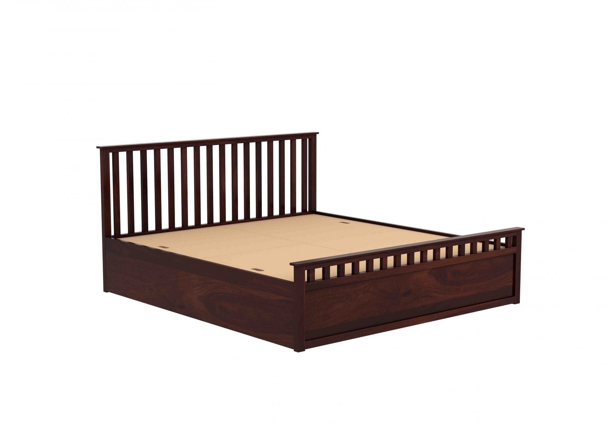 Walken Sheesham Bed With Box Storage For Bedroom - Torque India